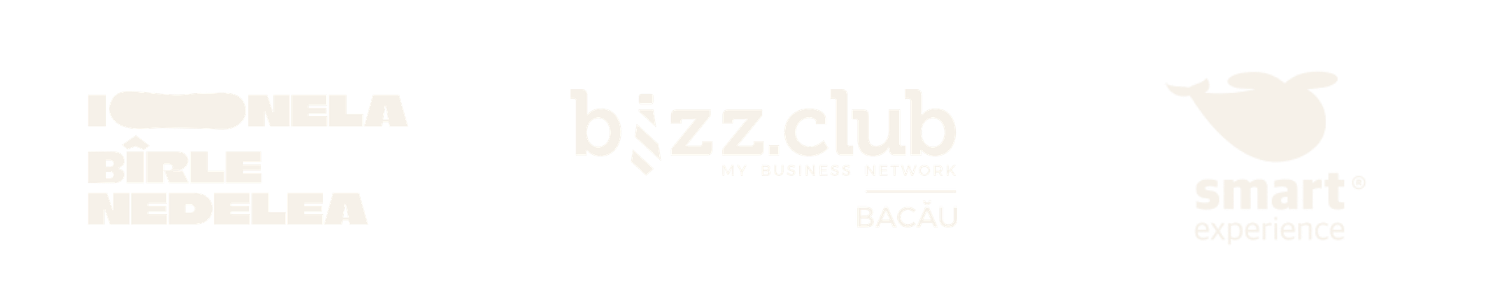 Parteneri: Ionela Bîrle Nedelea, bizz.club Bacău, Smart Experience